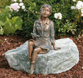 Garden sculpture "Luisa" (without stone), bronze