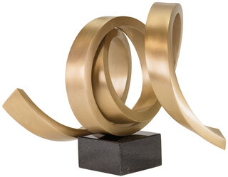 Sculpture "Balance 4" (2025), bronze by Kuno Vollet