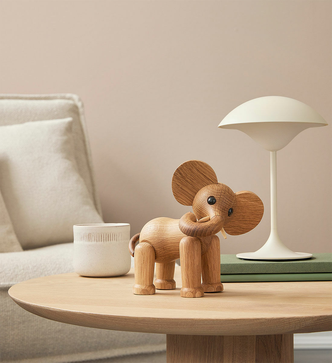 Træfigur "Elefanten Ollie" - Design Chresten Sommer von Spring Copenhagen