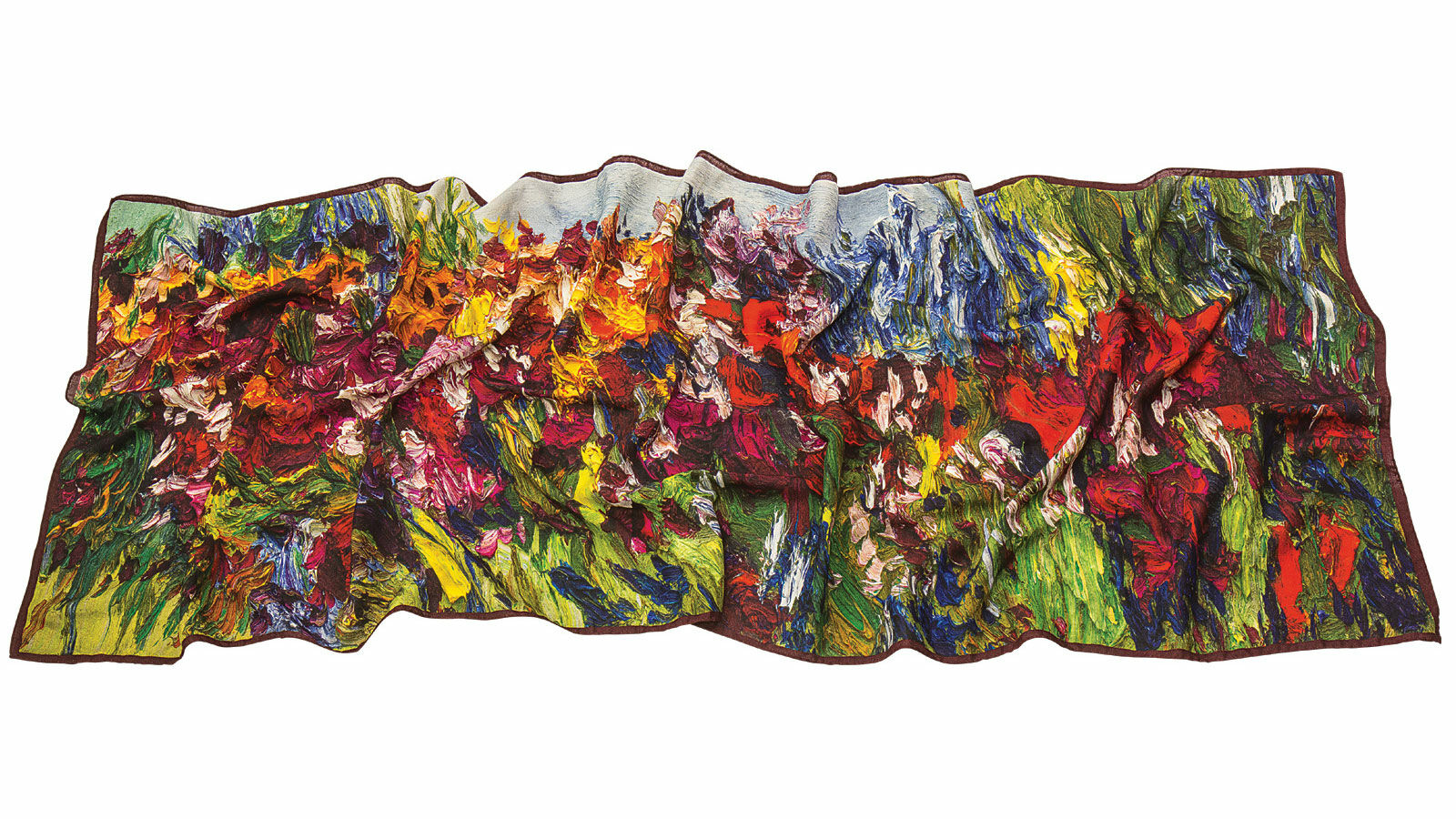Scarf "Flower Meadow" by Ben Kamili