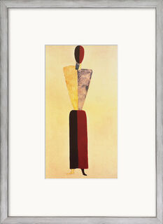Billede »Pigen« (1929), indrammet af Kasimir Malewitsch