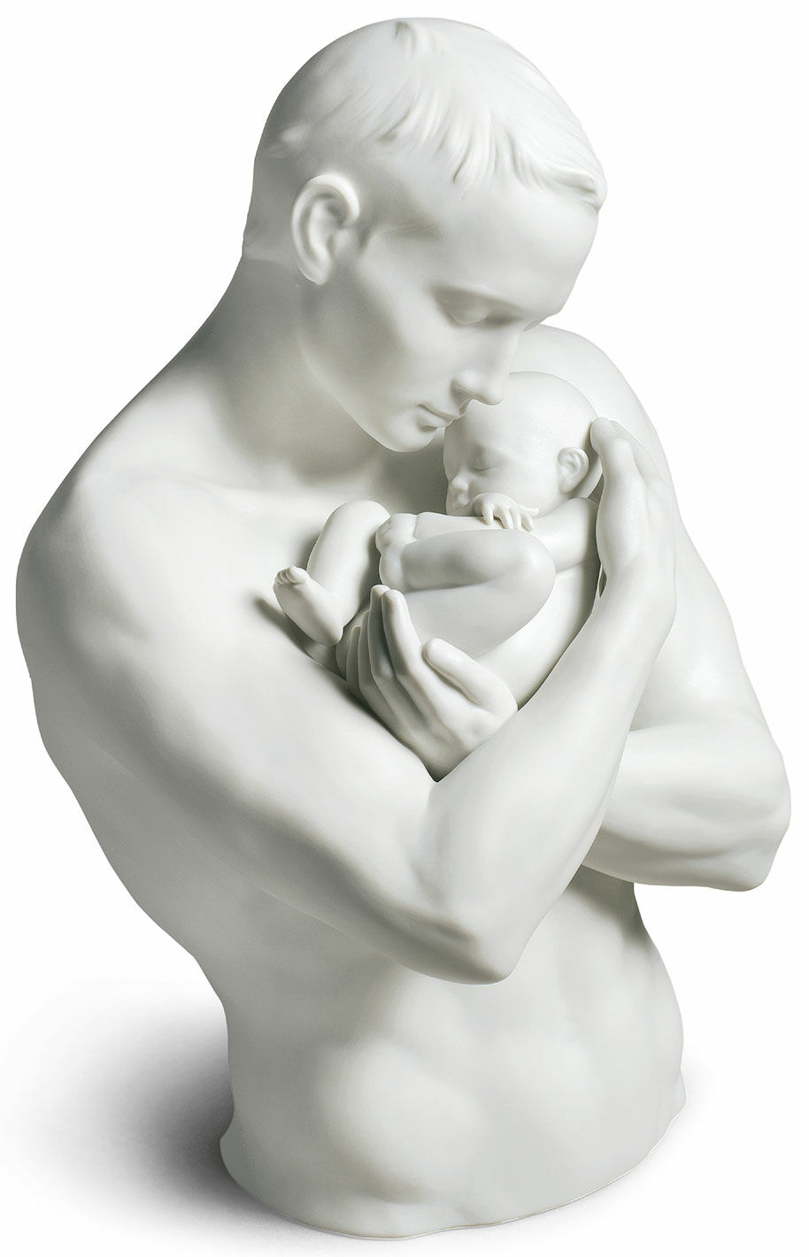 Porcelain sculpture "Paternal Pride" by Lladró
