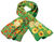 Silk scarf "Farmer's Garden with Sunflowers"