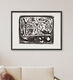 Quadro "Riunificazione" (1990) di A. R. Penck