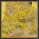 Tableau "Serpents d'eau I" (1904-07), encadré de Gustav Klimt