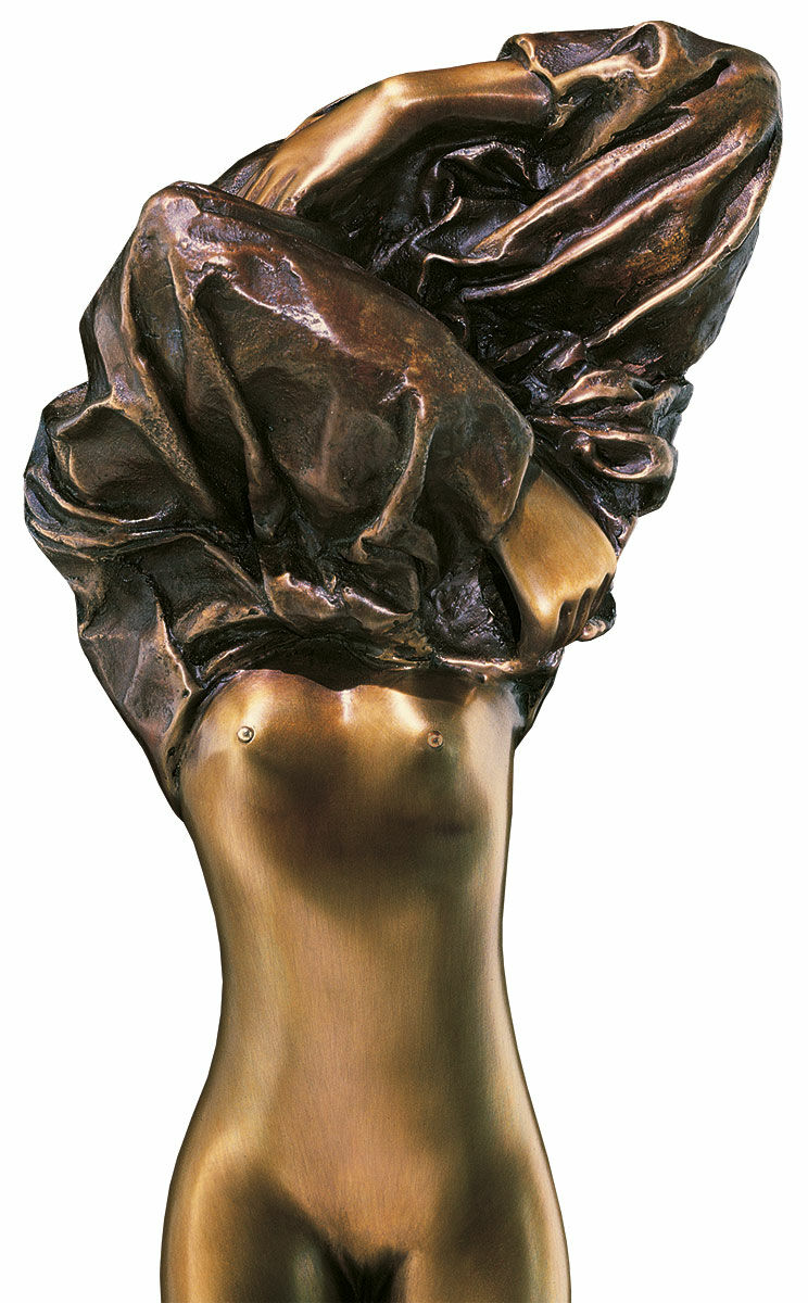 Skulptur "Venere assoluta", bronze på stensokkel von Bruno Bruni