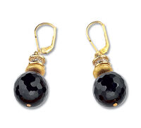 Ohrhänger "Onyx Judith"