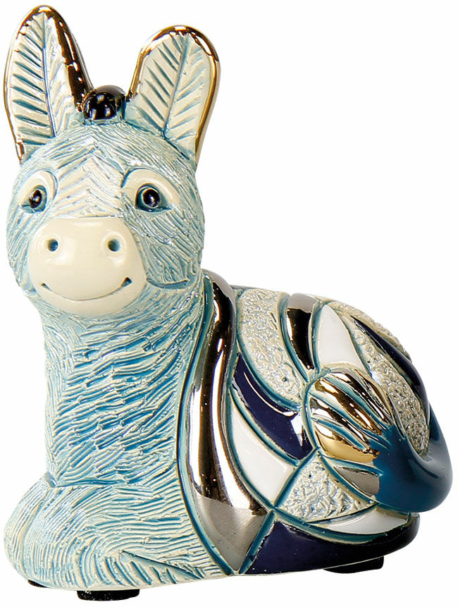 Nativity figurine "Donkey", porcelain