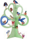 3D object "Singing Tree" made of recycled cardboard, DIY by studio ROOF