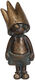 Escultura "King of Cargo Trousers", bronce de Toby Wichmann