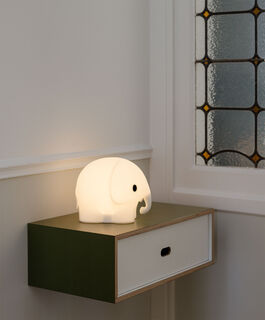 Cordless LED night light "Elephant", dimmable by Mr. Maria