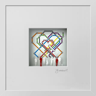 3D-Bild "Begegnungen"