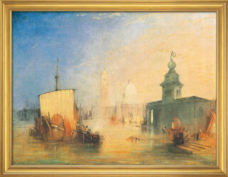 Bild "Venedig" (1818), gerahmt von William Turner