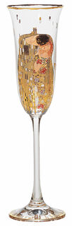 Champagneglas "Kysset" von Gustav Klimt