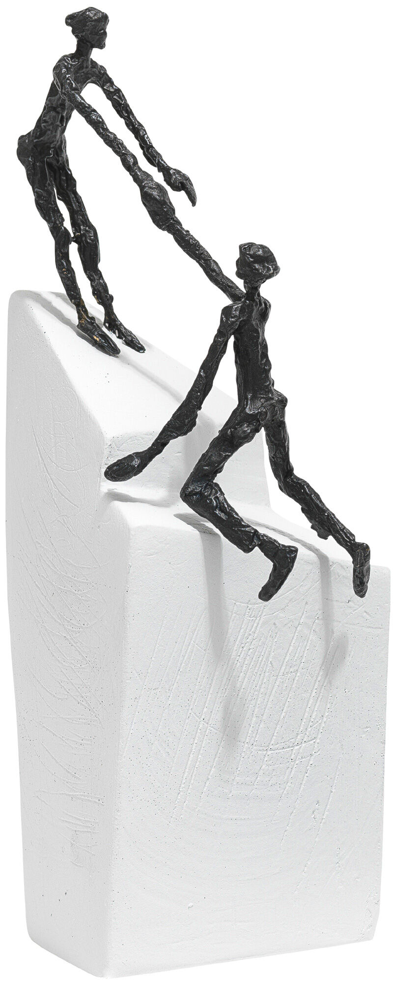 Sculpture "Together We Can Do It III", bronze sur pierre moulée de Luise Kött-Gärtner