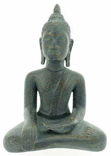 Skulptur "Laotischer Buddha", Kunstguss