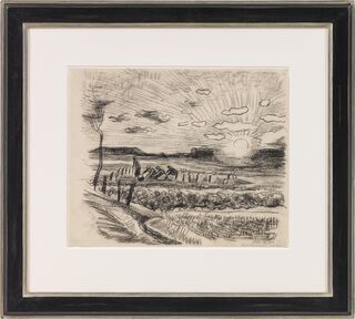 Bild "Potatisskörd" (1930) (Unikt föremål)