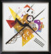 Quadro "Sul bianco II" (1923), incorniciato di Wassily Kandinsky