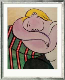 Picture "Woman with Yellow Hair" (1931), framed by Pablo Picasso