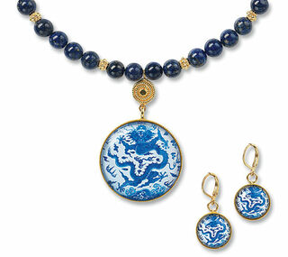 Jewellery set "Ming" by Petra Waszak