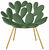 Design stoel "Filicudi groen" (binnen en buiten) - Ontwerp Marcantonio