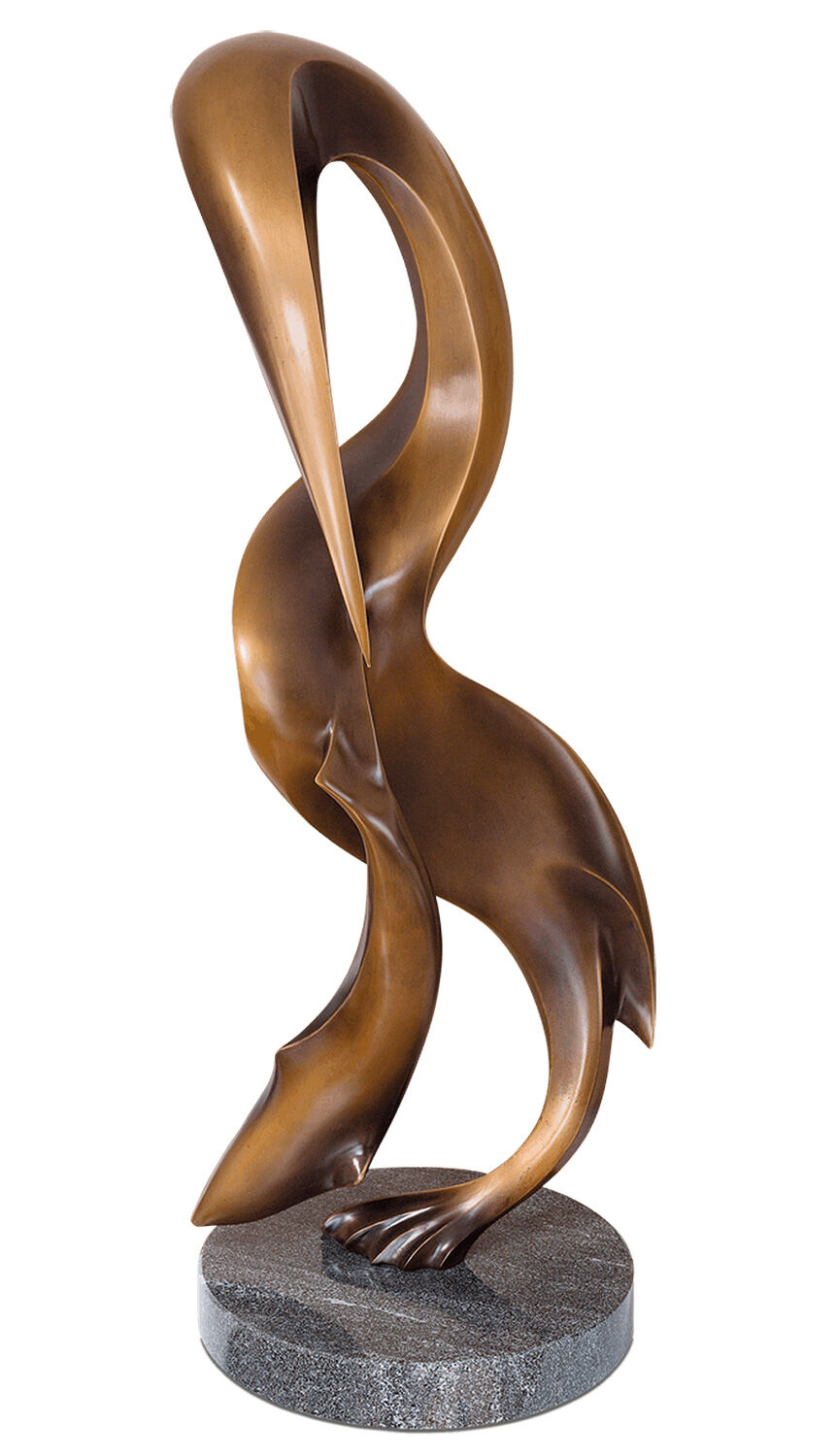 Sculpture "Pelican" (2013), bronze von Robert Simon