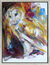 Schilderij "Silent Hunter - Barn Owl" (2020), ingelijst