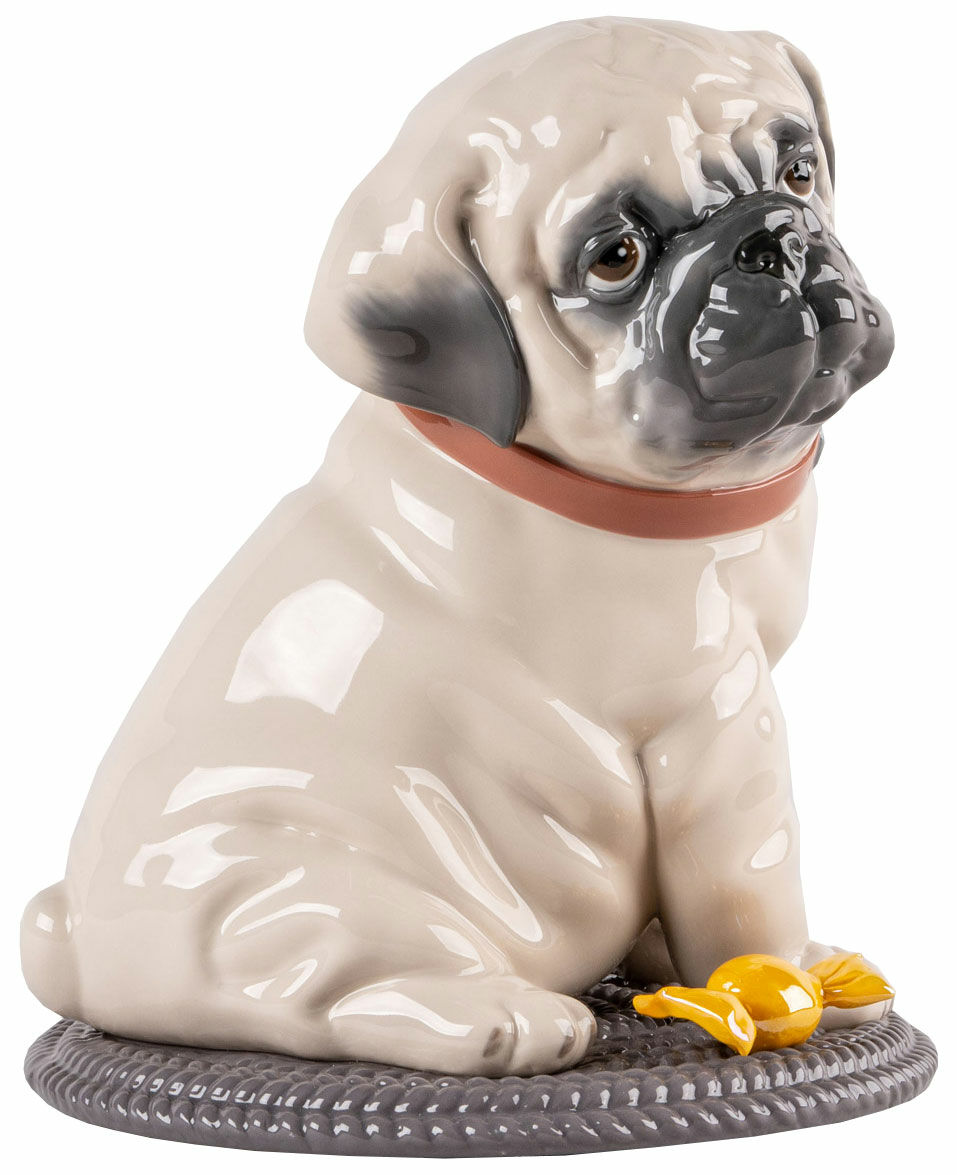 Porzellanfigur "Mopswelpe Puppie Pug" von Lladró