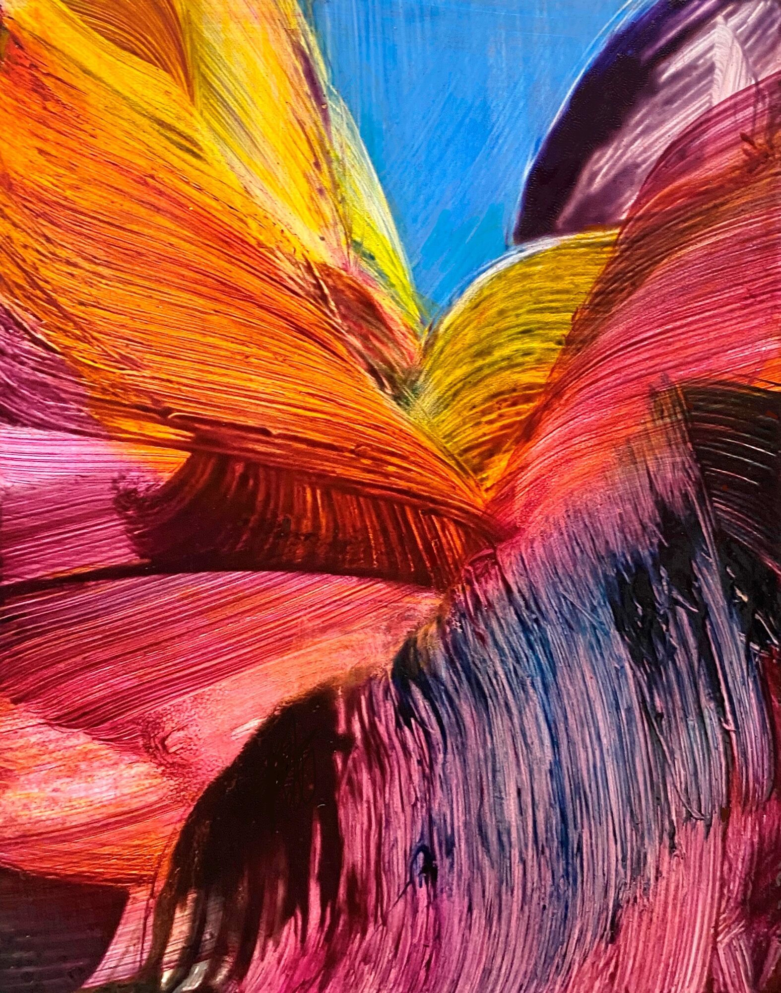 Bild "borst, hugs and flowers (39)" (2026) (Unikat) von Isa Dahl