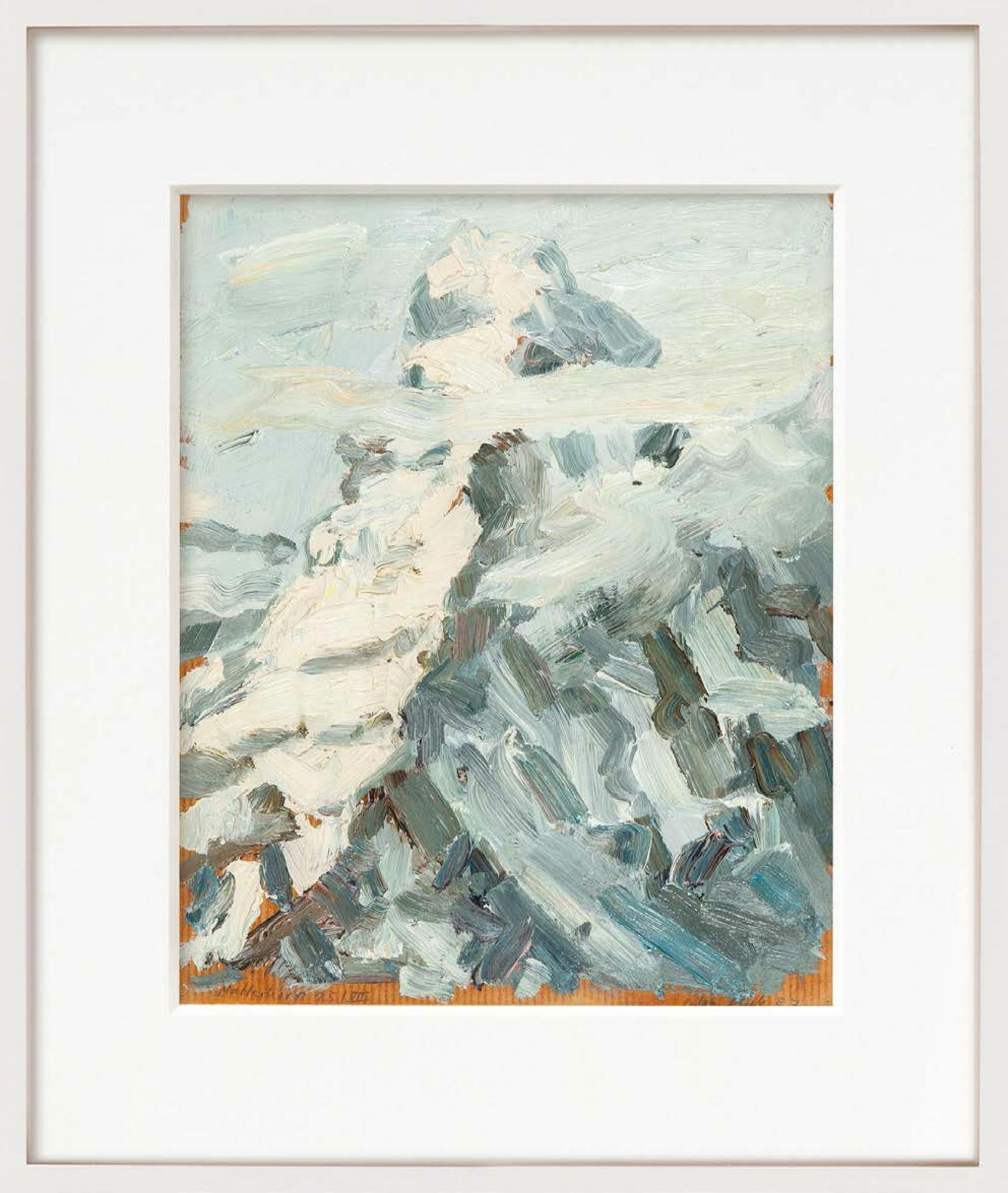 Beeld "Matterhorn 25 VIII" (1987) (Uniek stuk) von Ralph Fleck