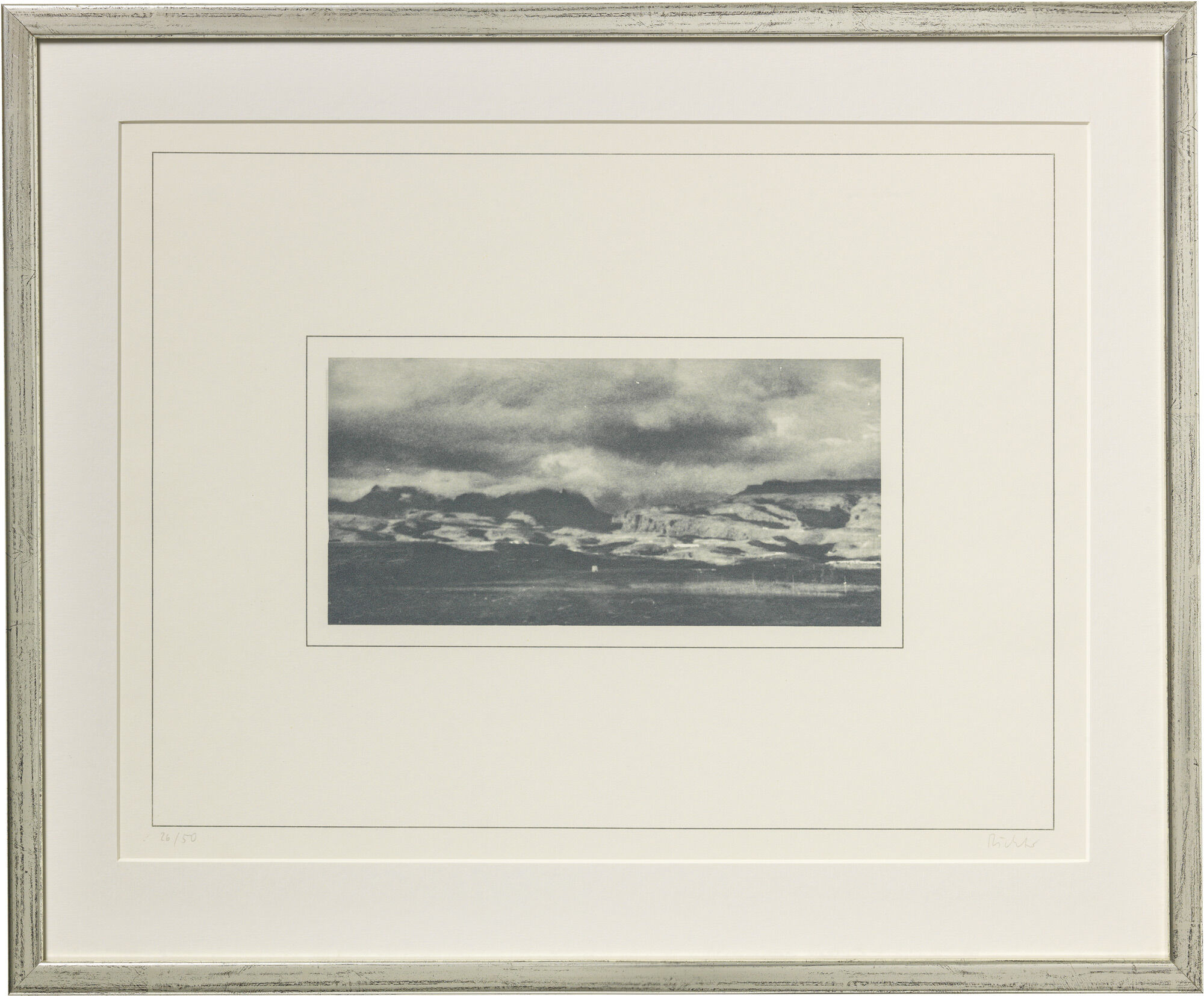 Picture "Canary Landscapes II" (1971) by Gerhard Richter