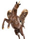 Skulptur "Mein Einhorn Pegasus", Bronze von Ernst Fuchs