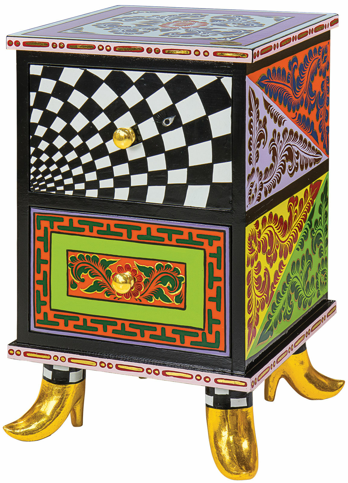 Commode "Colourful Cabinet" (armoire colorée) von Tom's Drag