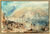 Bild "Heidelberg mit einem Regenbogen" (um 1841), gerahmt