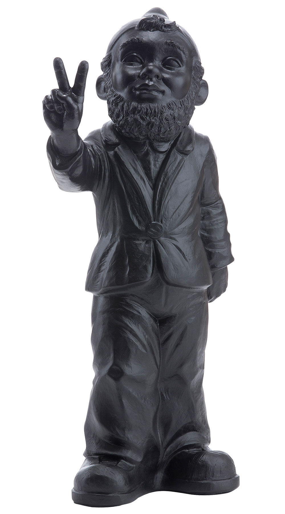 Socha "Trpasličí vítězství" (2012), černá verze od Ottmar Hörl