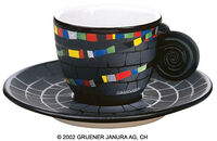 Espressokop "HundertwasserHaus"