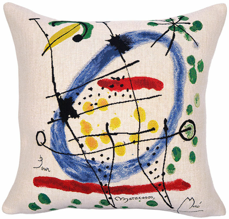 Kissenhülle "Ohne Titel 1777" (1963) von Joan Miró