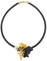 Collier "Pearls and Blossoms"
