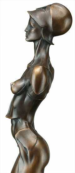 Sculpture "Amazon", bronze von Nikolay Anev