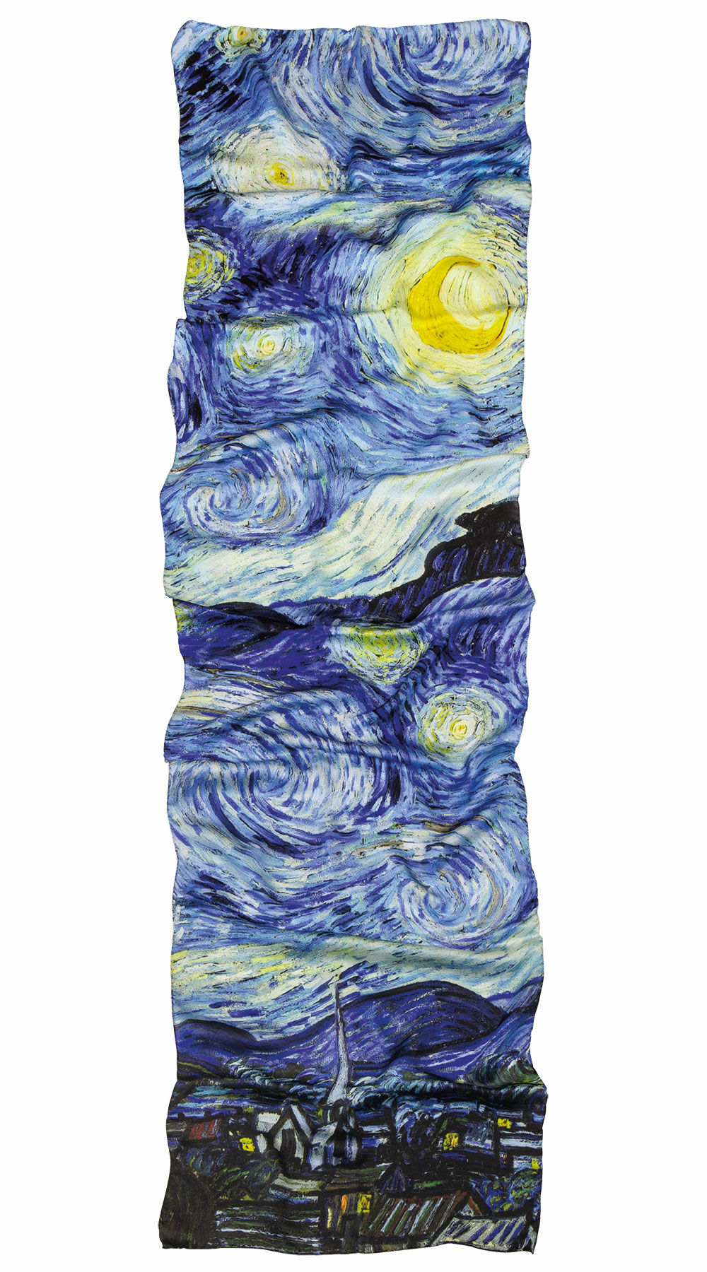 Silk scarf "Starry Night Over the Rhône" (1888) by Vincent van Gogh