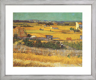 Picture "The Harvest" (1888), framed