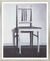 Cuadro "Silla de cocina" (1965), versión enmarcada en plateado