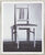 Cuadro "Silla de cocina" (1965), versión enmarcada en plateado