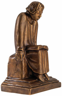 Bronze Figur Skulptur Statue Danaid H 9,7 cm 