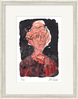 Picture "Woody Allen" (2014), framed by Armin Mueller-Stahl