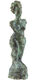 Skulptur "Lille nøgen figur", bronze af Karl Manfred Rennertz