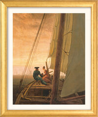 Picture "On the Sailor" (1818), golden framed version