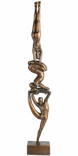 Skulptur "Balance", Bronze
