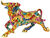 Figura de mosaico "Toro"