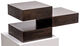 Escultura de acero "CUBO EN TRES PIEZAS" (2011) de Stephan Siebers